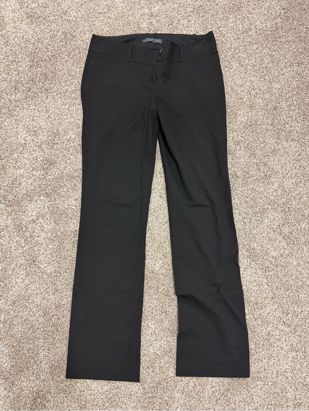 Black Limited Flare Dress Pants